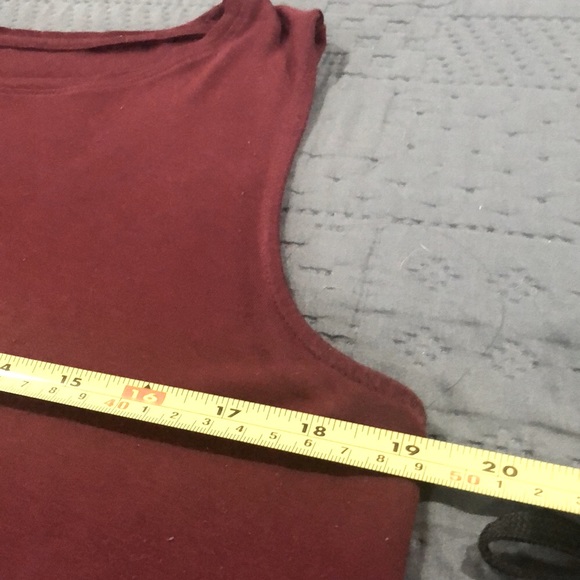 A NEW DAY MARRON SLEEVELESS RANK SIZE M - Picture 4 of 6